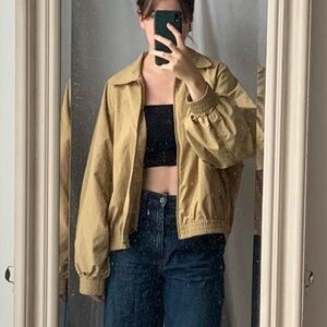 JW Anderson x Uniqlo Tan Chore Utility Women's bomber jacket